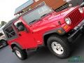 2004 Flame Red Jeep Wrangler Unlimited 4x4  photo #26