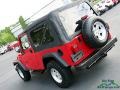 2004 Flame Red Jeep Wrangler Unlimited 4x4  photo #28