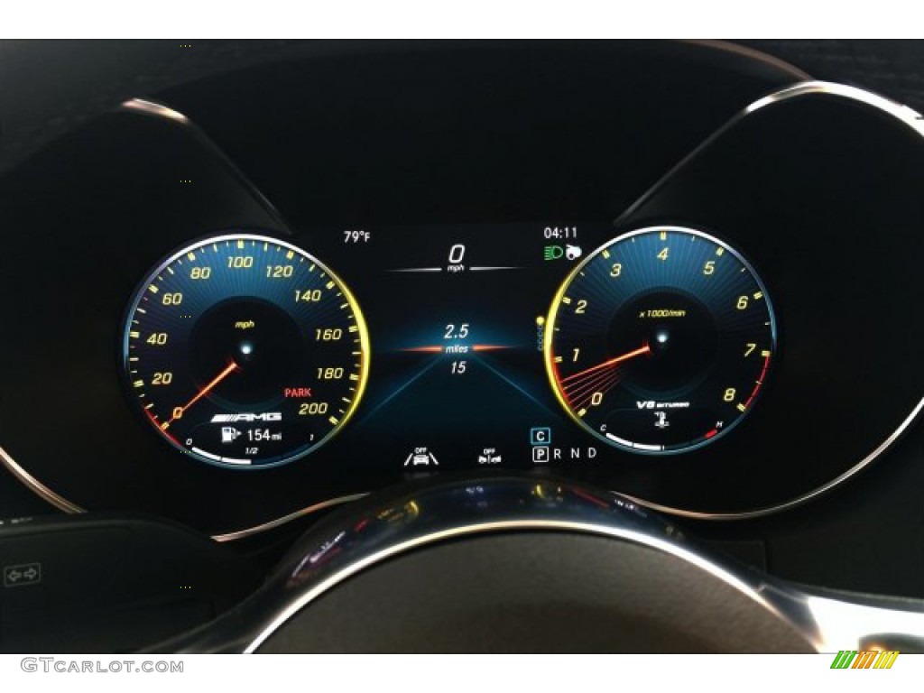 2020 Mercedes-Benz AMG GT Coupe Gauges Photo #134288287