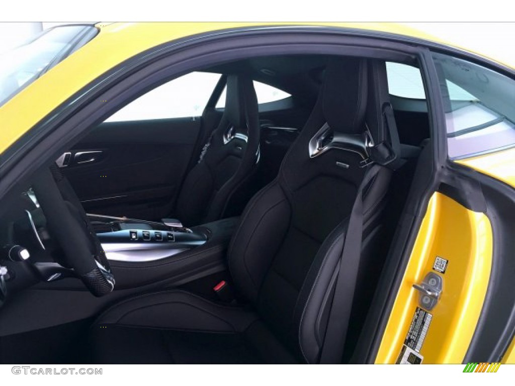 2020 AMG GT C Coupe - AMG Solarbeam Yellow Metallic / Black photo #13