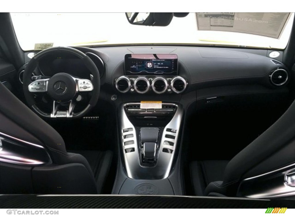 2020 Mercedes-Benz AMG GT C Coupe Black Dashboard Photo #134288680