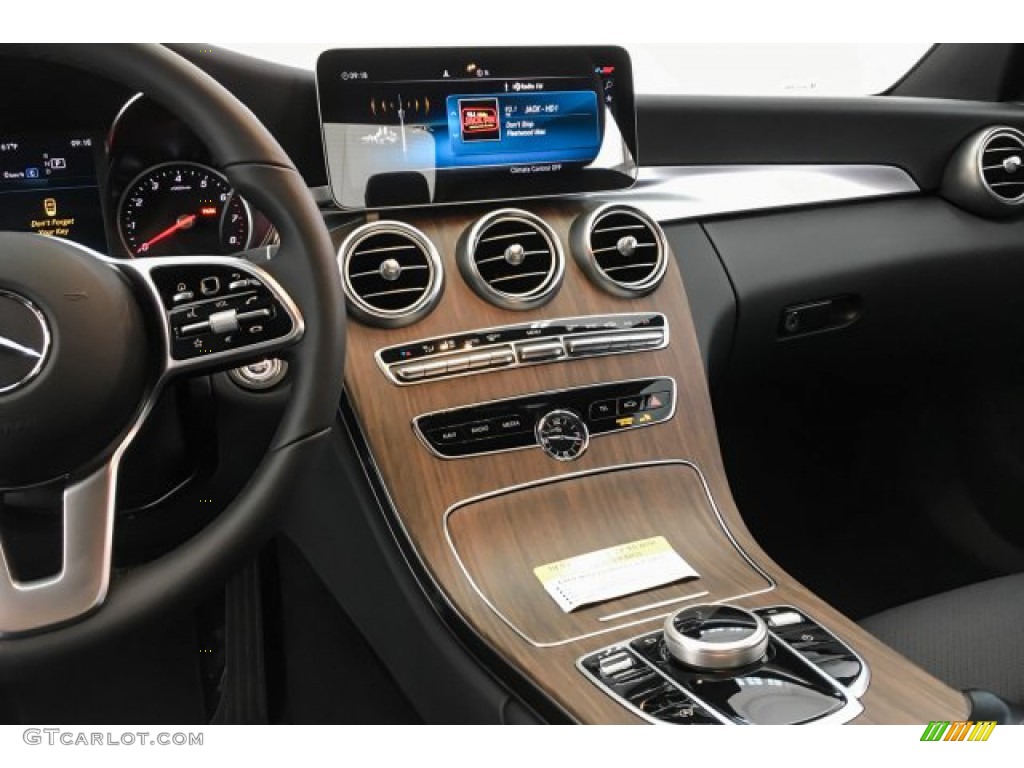 2019 Mercedes-Benz C 300 Sedan Black Dashboard Photo #134289201