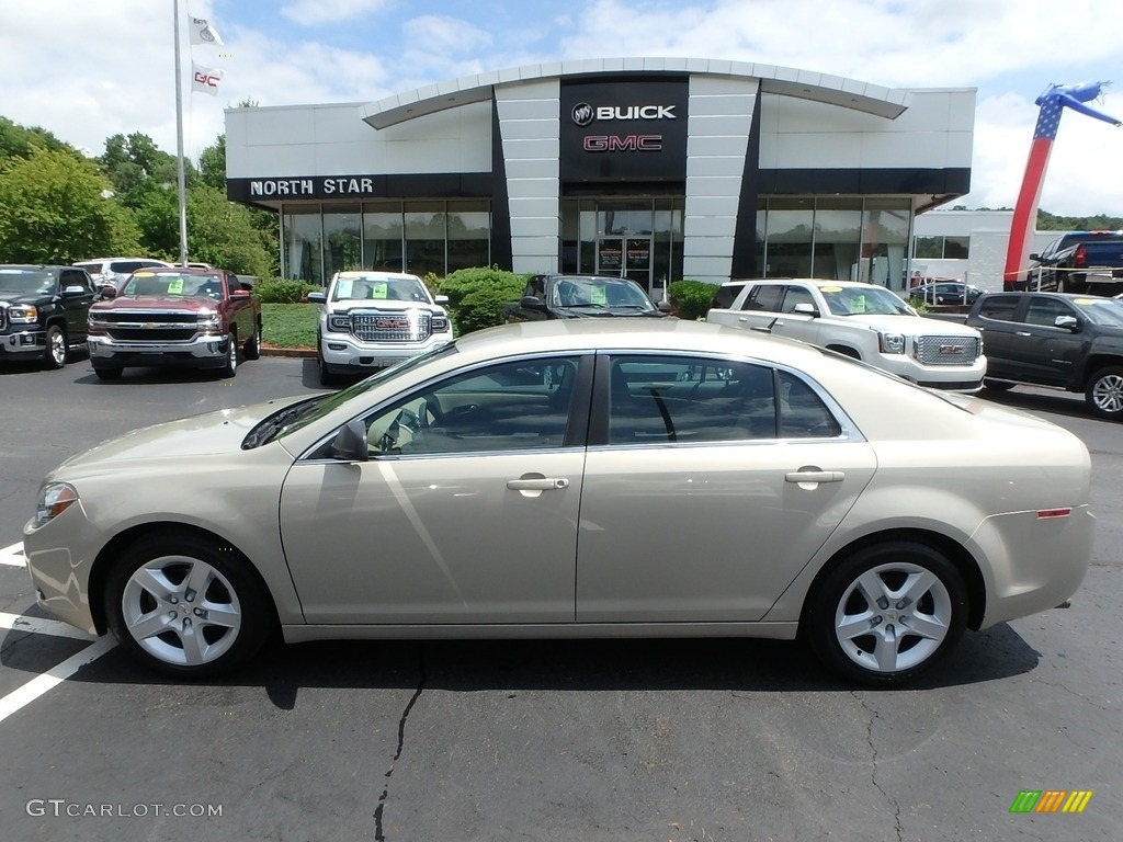 2011 Malibu LS - Gold Mist Metallic / Cocoa/Cashmere photo #13