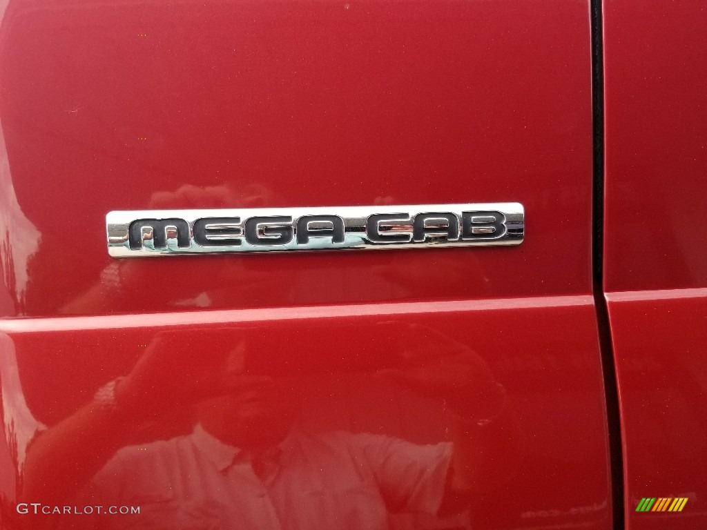 2007 Ram 1500 SLT Mega Cab 4x4 - Inferno Red Crystal Pearl / Medium Slate Gray photo #7
