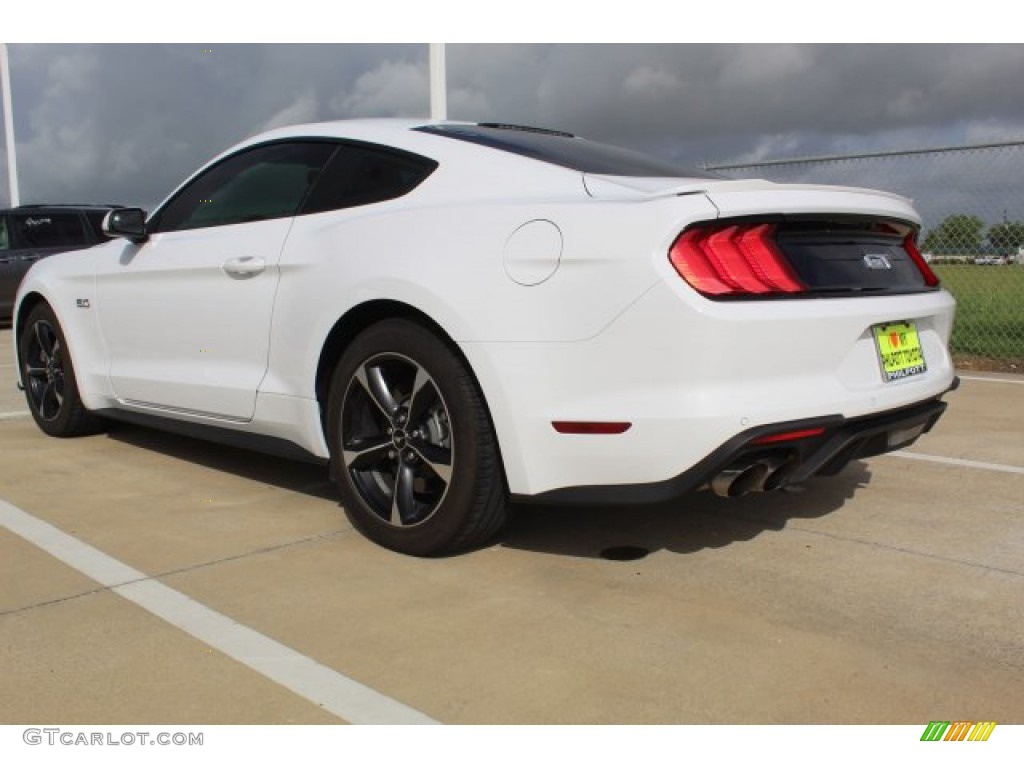 2018 Mustang GT Fastback - Oxford White / Ebony photo #8