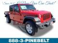 2020 Firecracker Red Jeep Gladiator Sport 4x4  photo #1