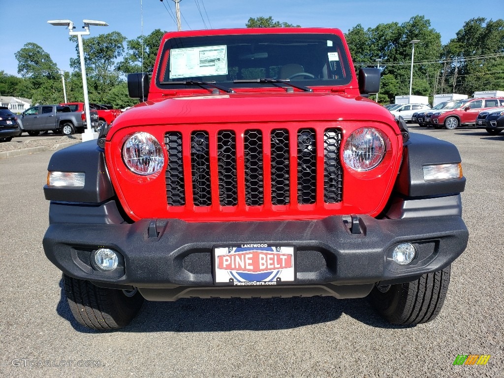 2020 Gladiator Sport 4x4 - Firecracker Red / Black photo #2