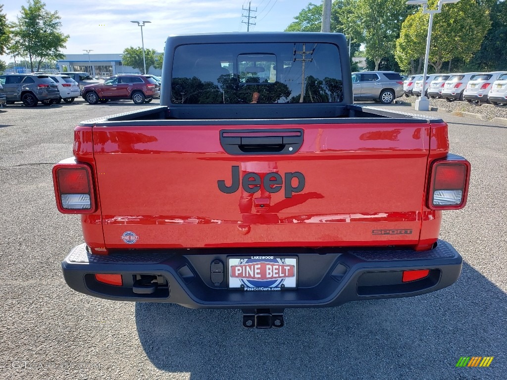 2020 Gladiator Sport 4x4 - Firecracker Red / Black photo #3