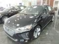 2019 Black Noir Pearl Hyundai Ioniq Hybrid Limited  photo #6