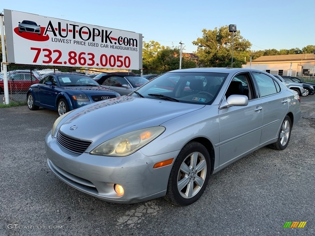 2005 ES 330 - Classic Silver Metallic / Black photo #2