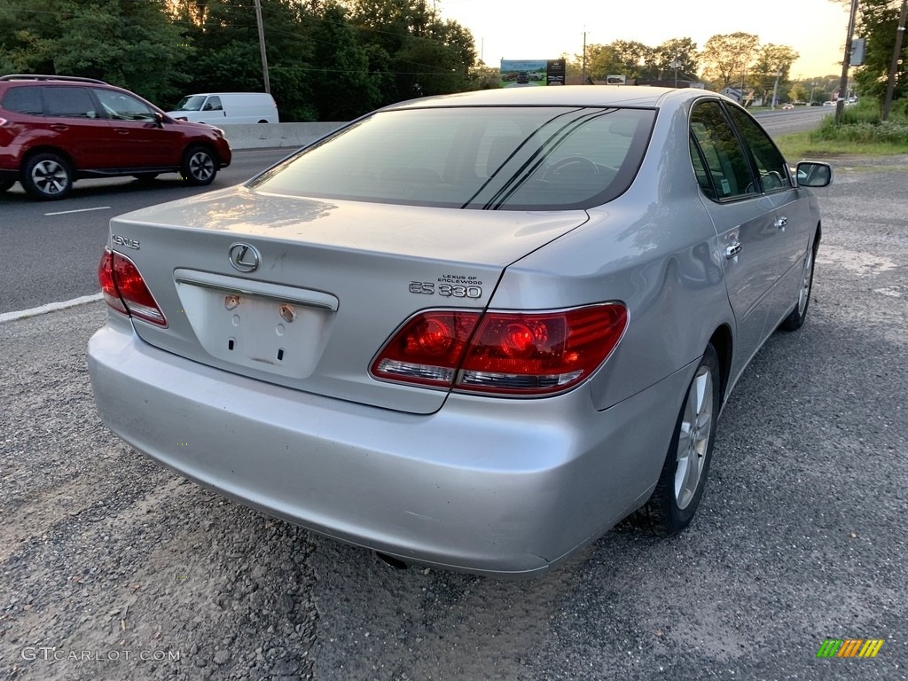 2005 ES 330 - Classic Silver Metallic / Black photo #6