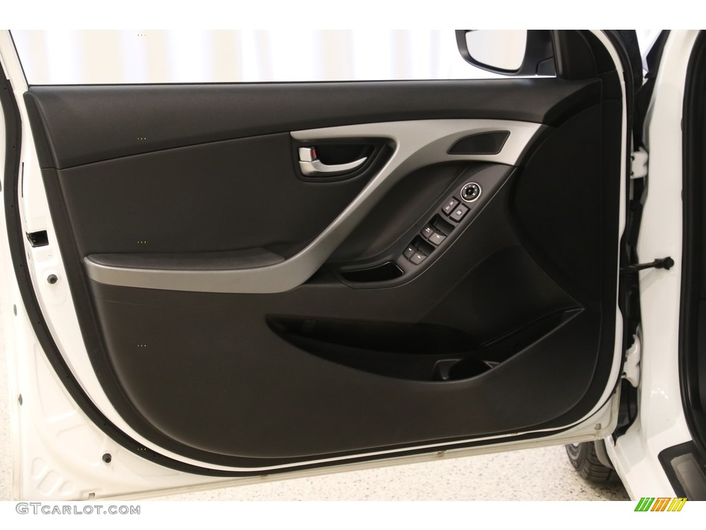 2016 Elantra Limited - White / Black photo #4