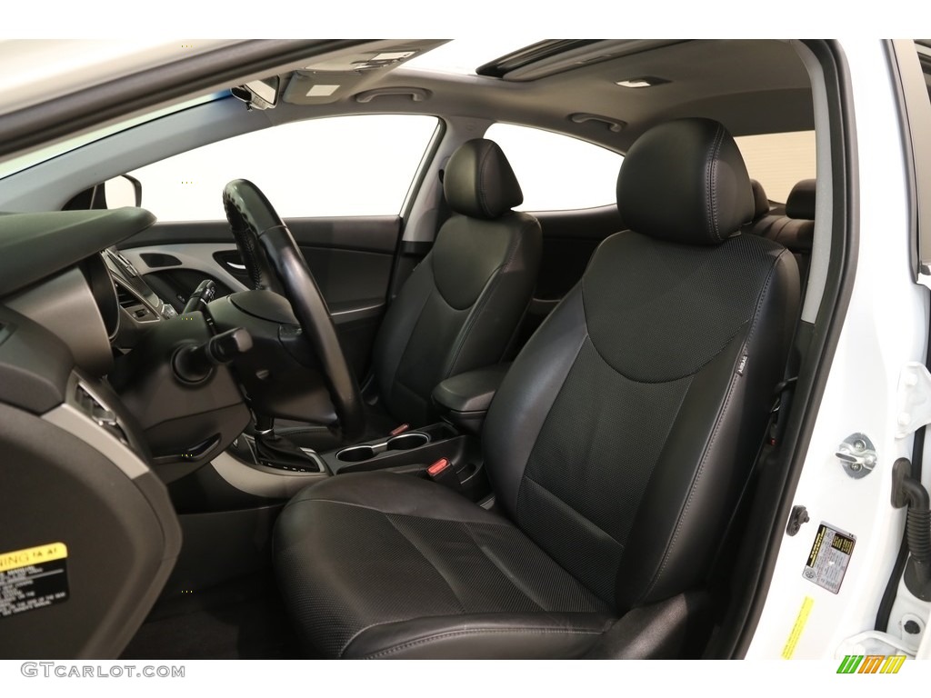 2016 Elantra Limited - White / Black photo #5