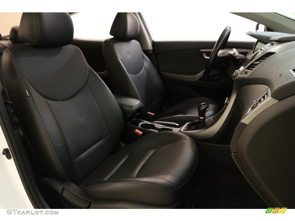 2016 Elantra Limited - White / Black photo #17