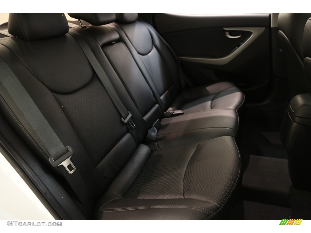 2016 Elantra Limited - White / Black photo #18