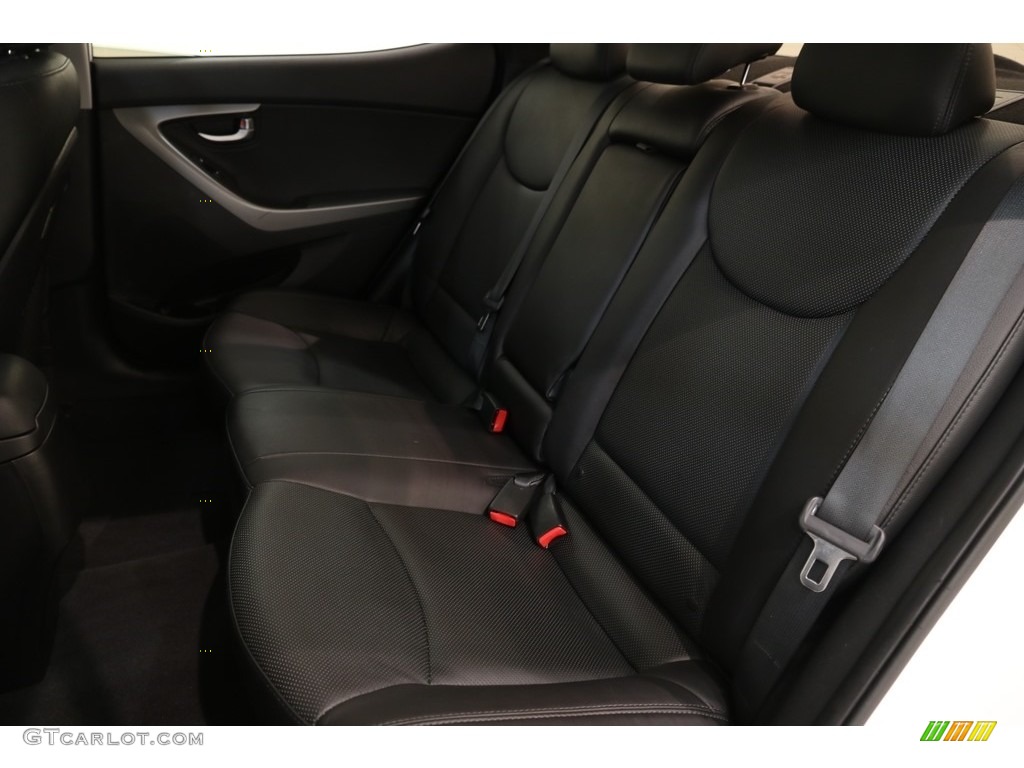 2016 Elantra Limited - White / Black photo #19
