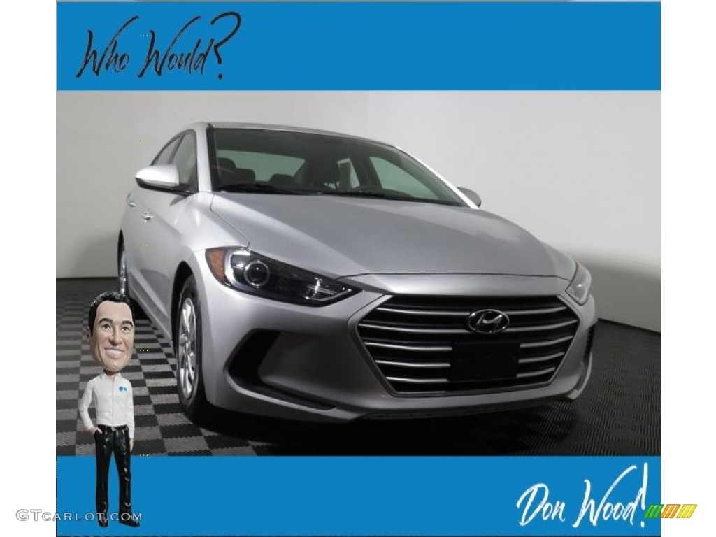 2017 Silver Hyundai Elantra Se 134289555 Gtcarlot Com