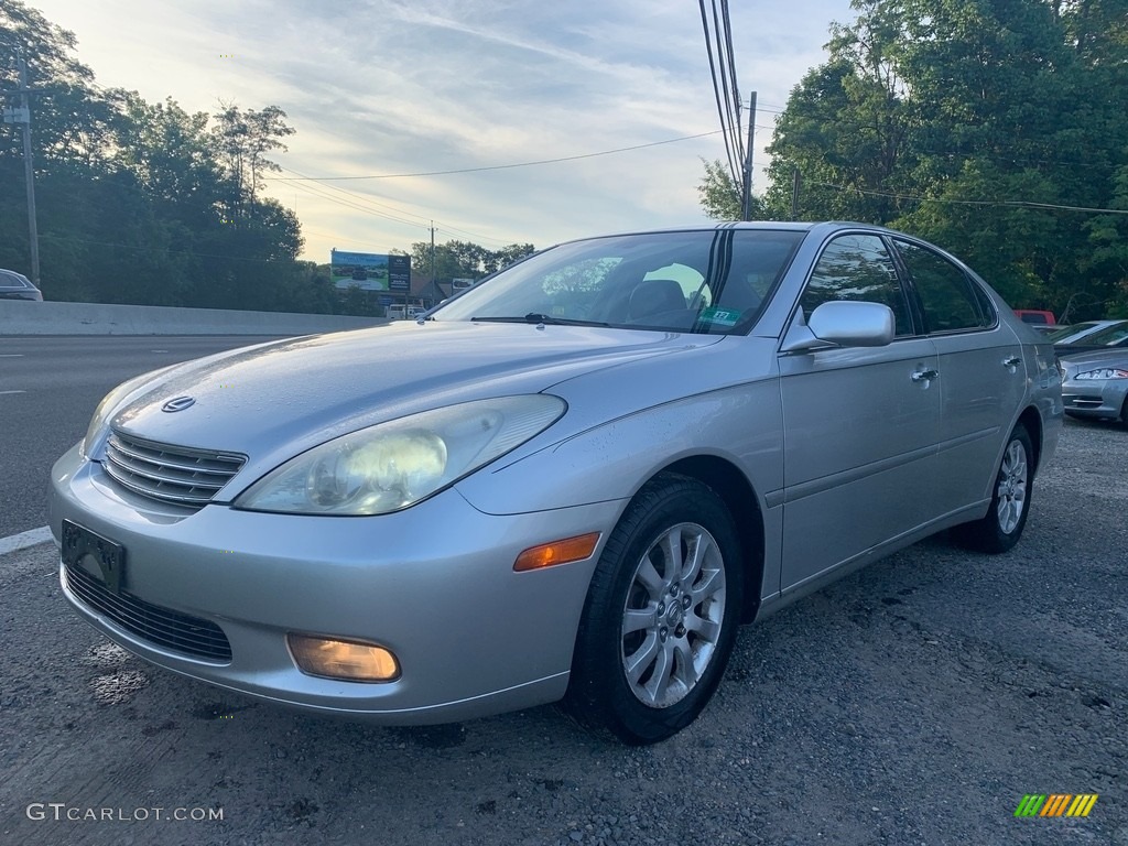 2002 ES 300 - Millennium Silver Metallic / Ivory photo #8