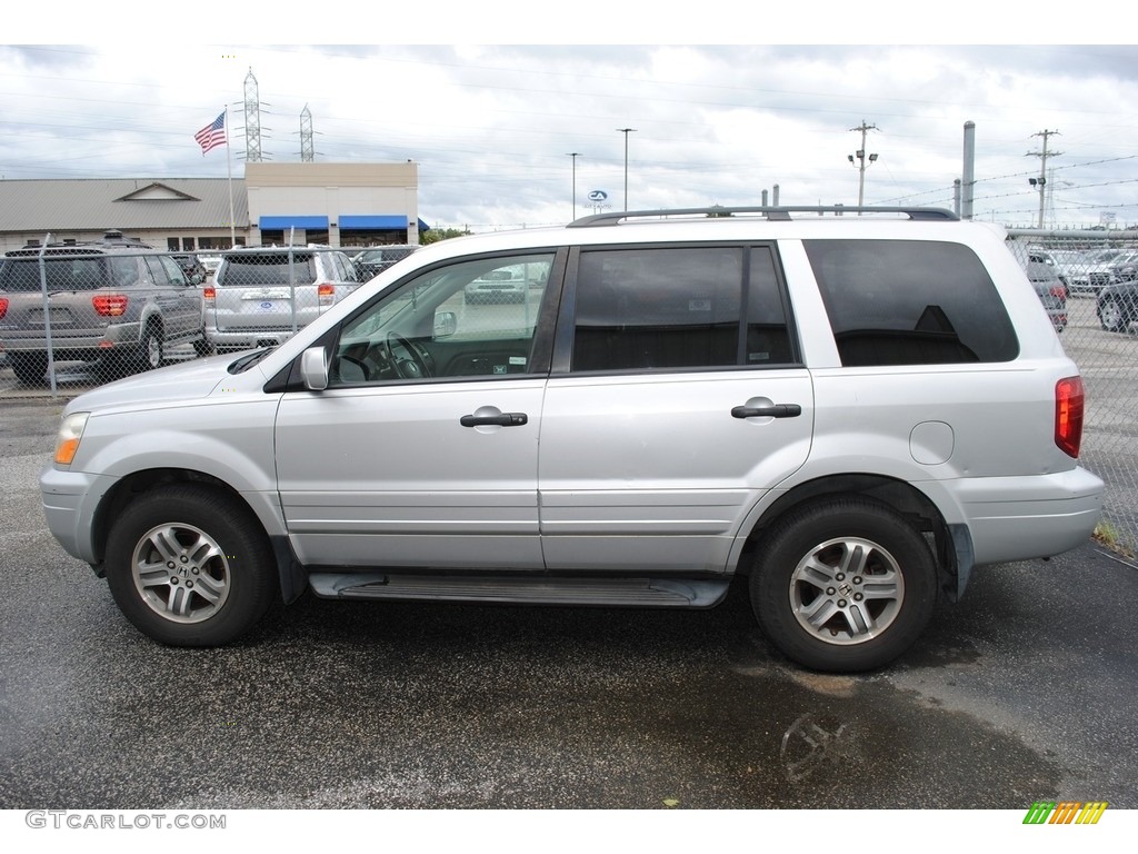 2005 Pilot EX-L 4WD - Billet Silver Metallic / Gray photo #2