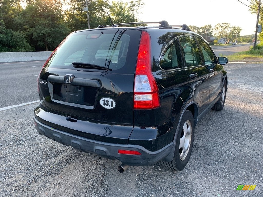 2008 CR-V LX - Nighthawk Black Pearl / Gray photo #7