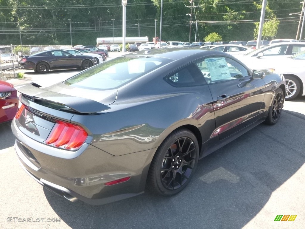 2019 Mustang EcoBoost Fastback - Magnetic / Ebony photo #2