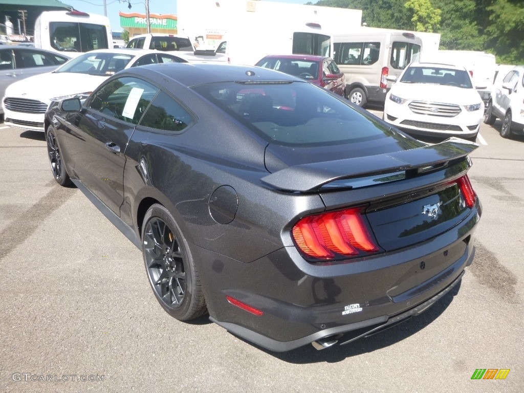 2019 Mustang EcoBoost Fastback - Magnetic / Ebony photo #5