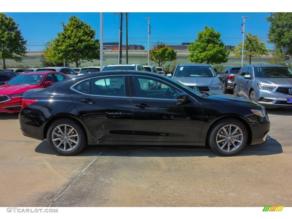 Majestic Black Pearl 2020 Acura TLX Technology Sedan Exterior Photo #134300082
