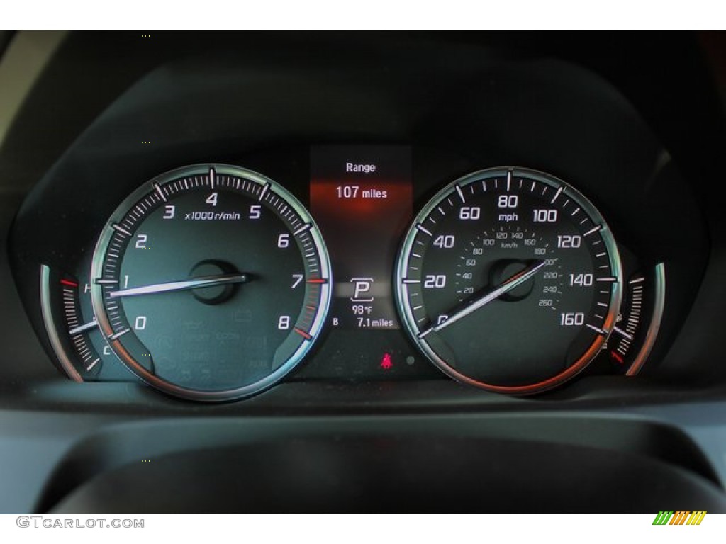 2020 Acura TLX Technology Sedan Gauges Photo #134300583