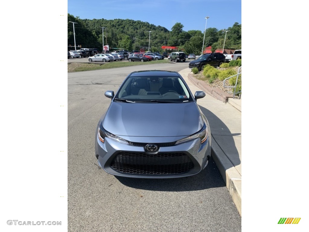 2020 Corolla LE - Celestite Gray Metallic / Light Gray photo #3