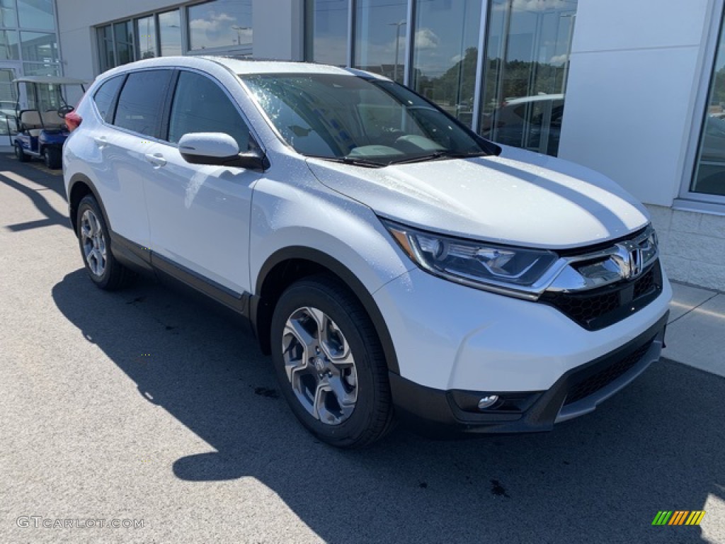 2019 CR-V EX-L AWD - Platinum White Pearl / Ivory photo #2