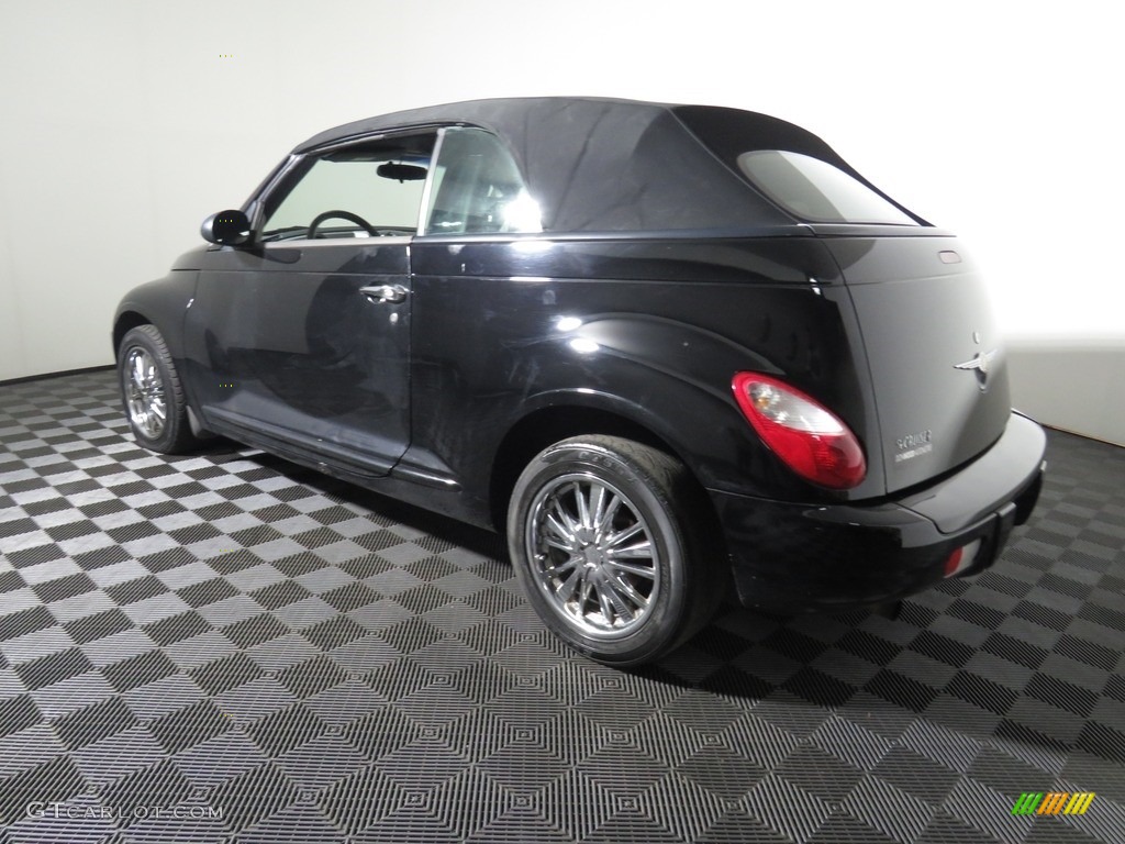 2007 PT Cruiser Convertible - Black / Pastel Slate Gray photo #9