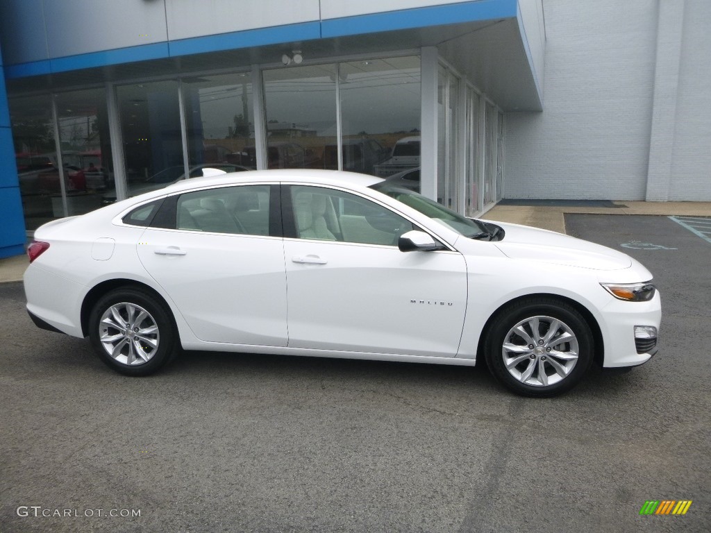 Summit White 2020 Chevrolet Malibu LT Exterior Photo #134305819