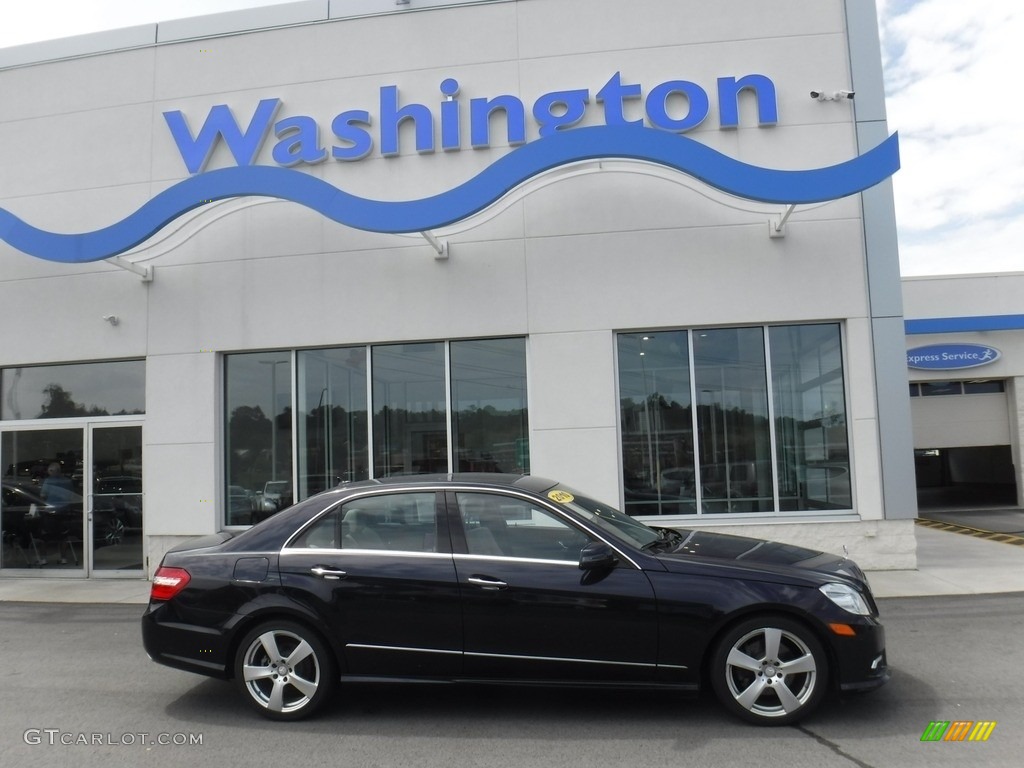 2010 E 350 Sedan - Capri Blue Metallic / Ash Gray photo #2
