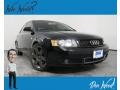 Brilliant Black 2004 Audi A4 1.8T quattro Sedan