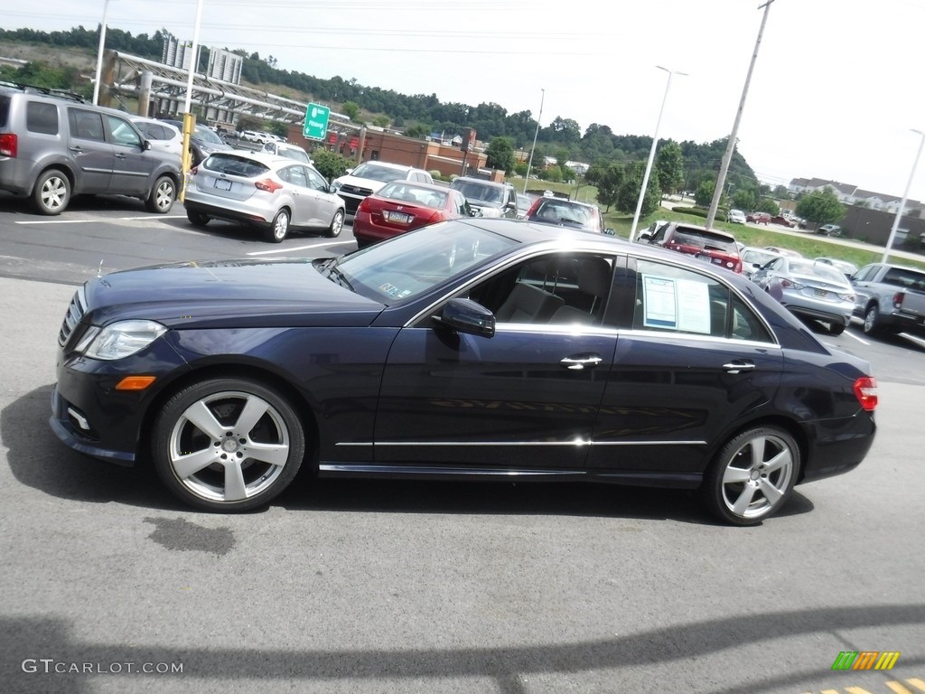 2010 E 350 Sedan - Capri Blue Metallic / Ash Gray photo #8