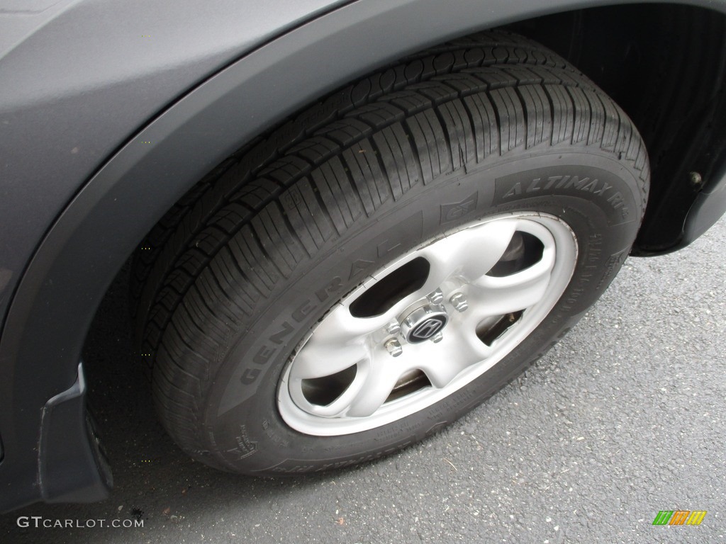2016 CR-V LX AWD - Modern Steel Metallic / Gray photo #6