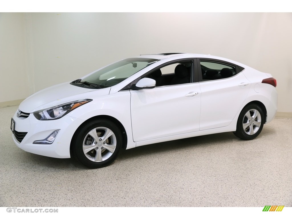 2016 Elantra Value Edition - White / Black photo #3