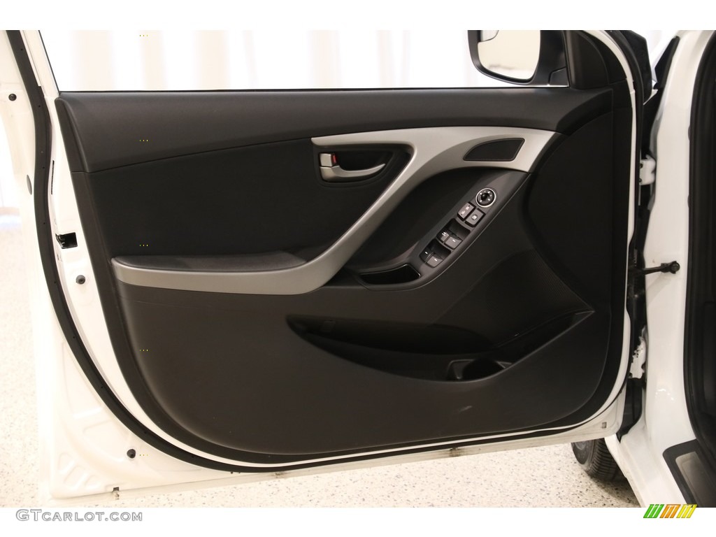 2016 Elantra Value Edition - White / Black photo #4