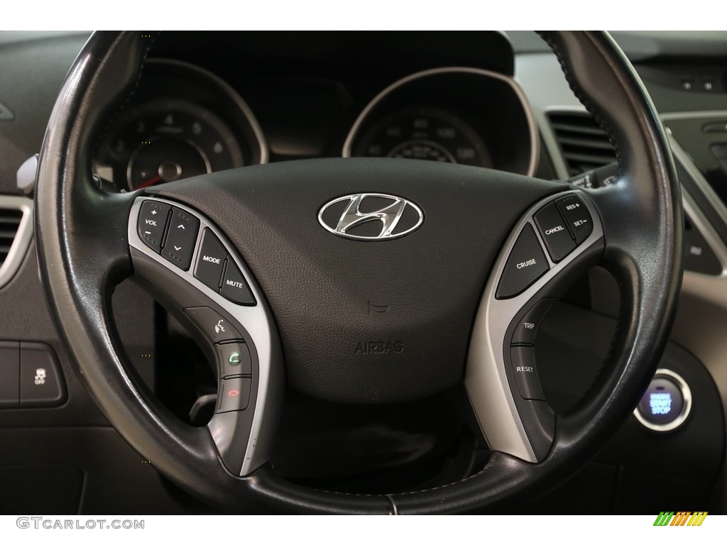 2016 Elantra Value Edition - White / Black photo #7