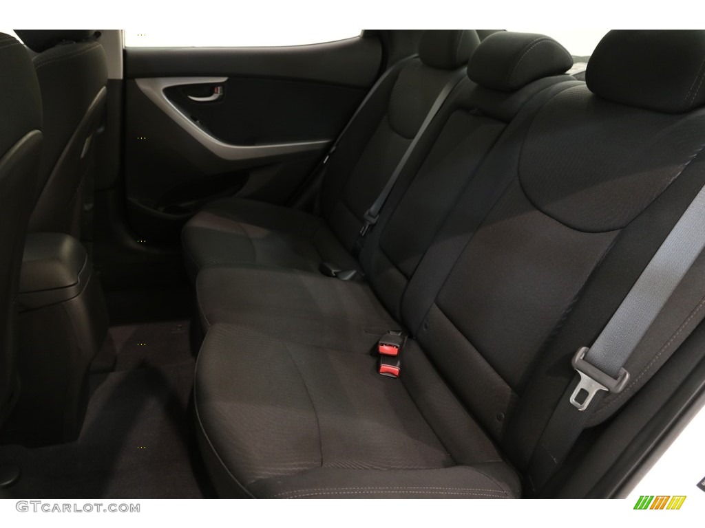2016 Elantra Value Edition - White / Black photo #16