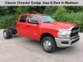 Flame Red 2019 Ram 3500 Tradesman Crew Cab 4x4 Chassis