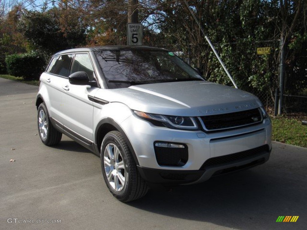 Indus Silver Metallic 2019 Land Rover Range Rover Evoque SE Exterior Photo #134310397