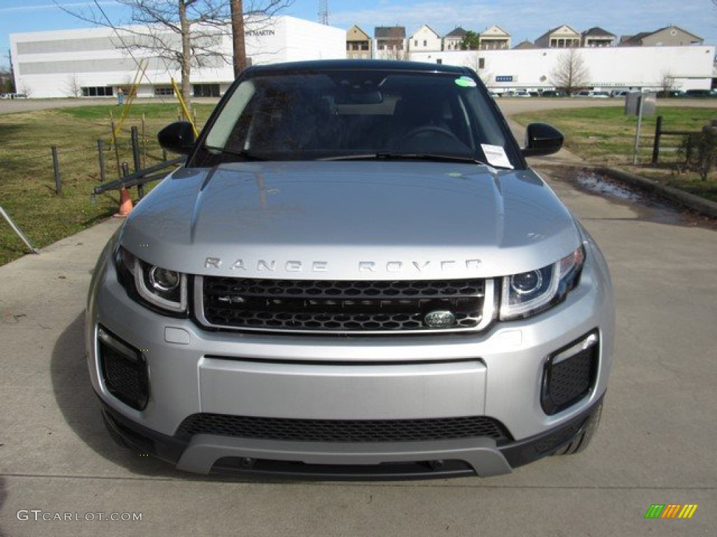 2019 Range Rover Evoque SE - Indus Silver Metallic / Ebony photo #9