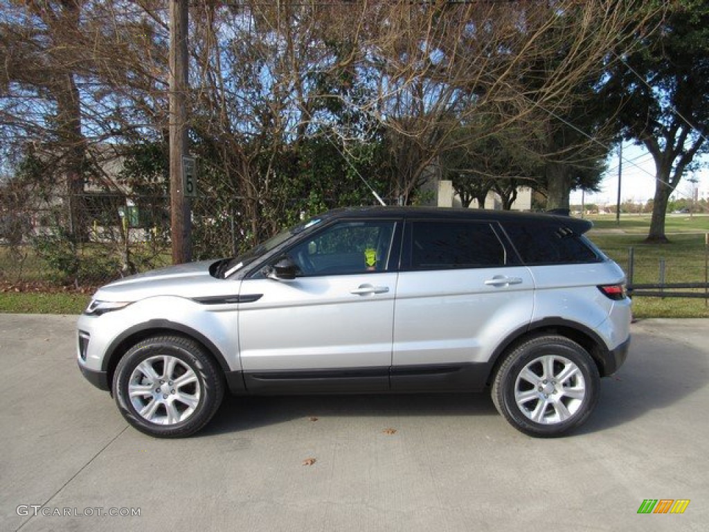 Indus Silver Metallic 2019 Land Rover Range Rover Evoque SE Exterior Photo #134310544