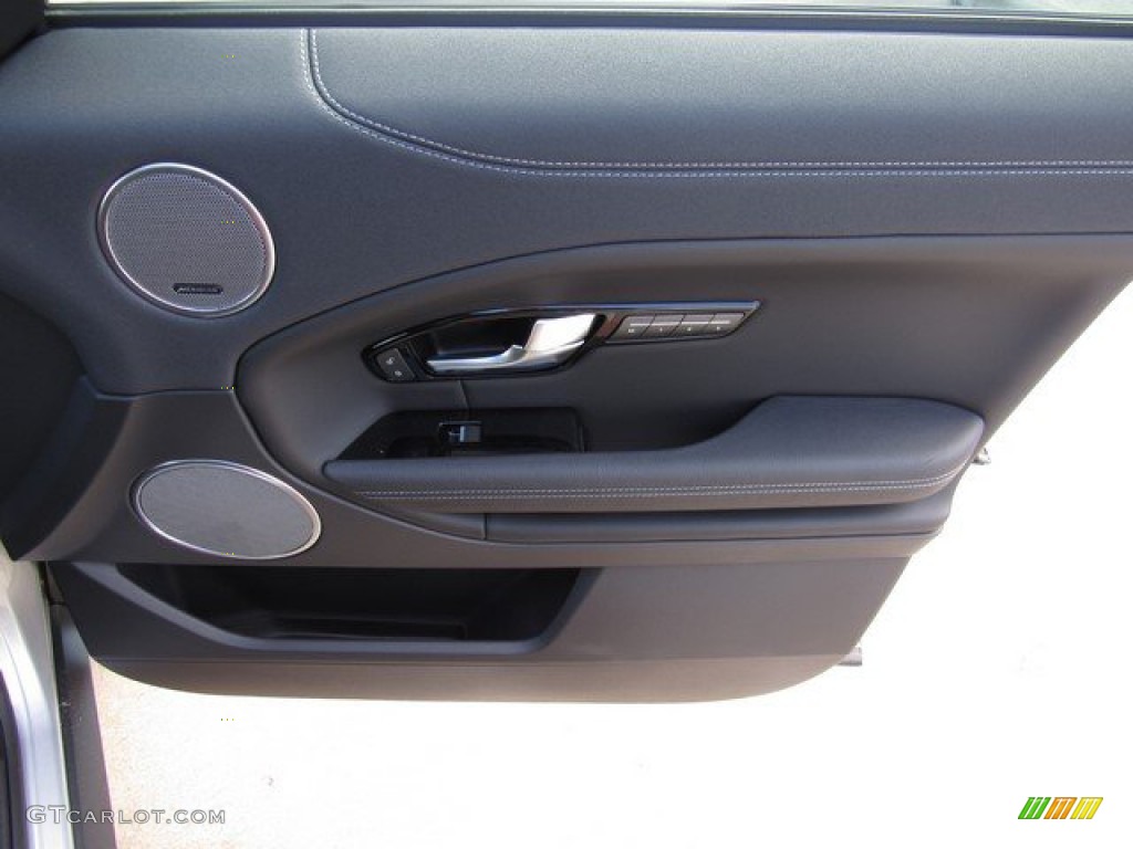 2019 Land Rover Range Rover Evoque SE Ebony Door Panel Photo #134310734