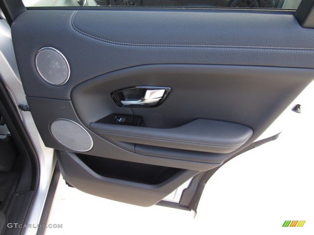 2019 Land Rover Range Rover Evoque SE Ebony Door Panel Photo #134310757
