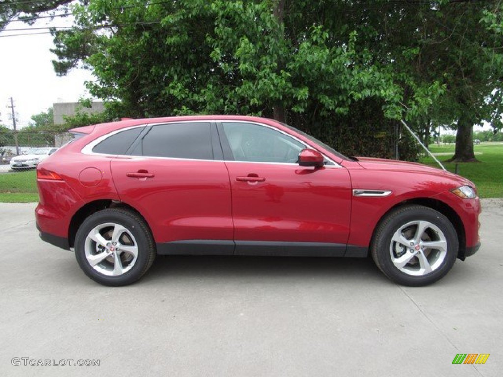 2019 F-PACE Premium AWD - Firenze Red Metallic / Ebony photo #6