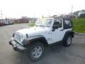 Bright White 2015 Jeep Wrangler Sport 4x4