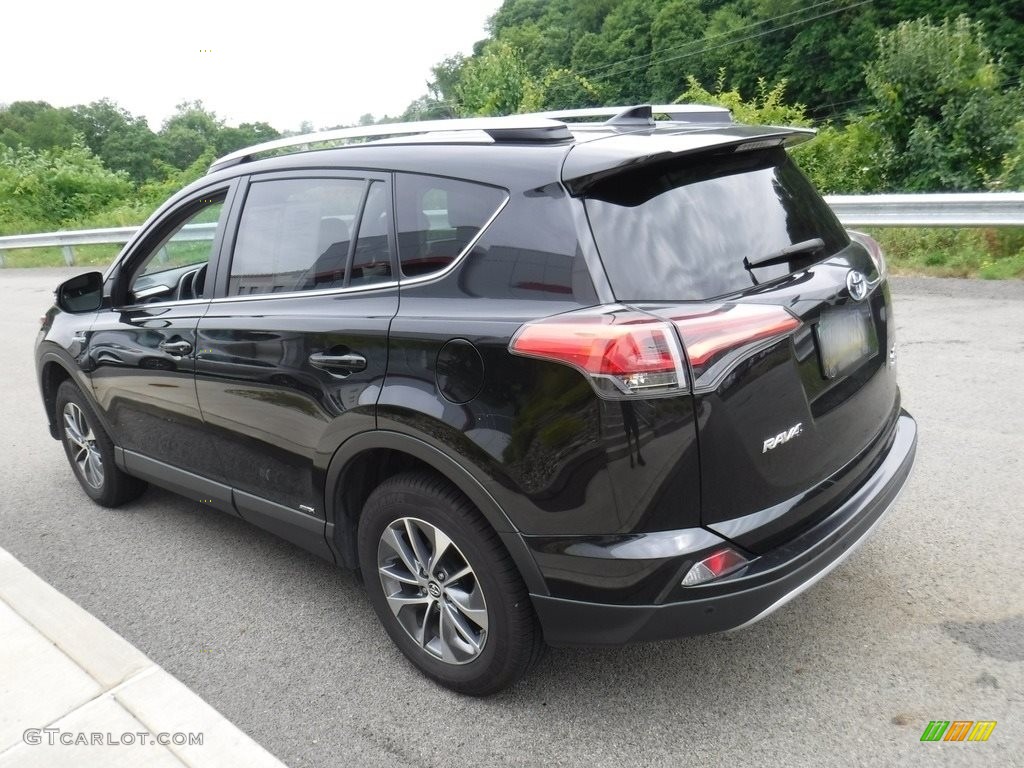 2017 RAV4 XLE AWD Hybrid - Black / Ash photo #9