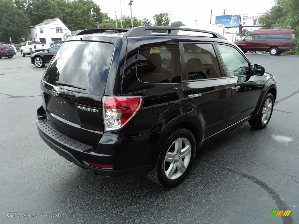 2010 Forester 2.5 X Premium - Obsidian Black Pearl / Platinum photo #4